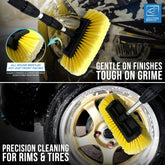 Water Flow Car Wash Brush 3 Section